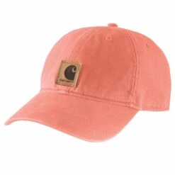 Carhartt Outlet Store 11 'Carhartt' Men's Adjustable Canvas Cap - Hibiscus