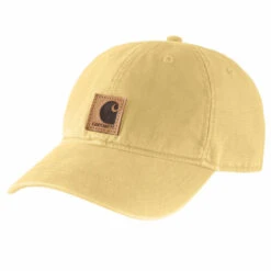 Carhartt Outlet Store 5 'Carhartt' Men's Adjustable Canvas Cap - Pale Sun