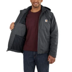 'Carhartt' Men's Full Swing Cryder Insulated Jacket - Shadow 8 'Carhartt' Men's Full Swing Cryder Insulated Jacket - Shadow -Carhartt Outlet Store 102207029 AVI MF18 1024x1024@2x