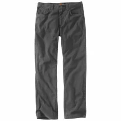 'Carhartt' Men's Rugged Flex® Flex Relaxed Canvas 5-Pocket Pant - Gravel -Carhartt Outlet Store 102517 039 S19 1024x1024@2x