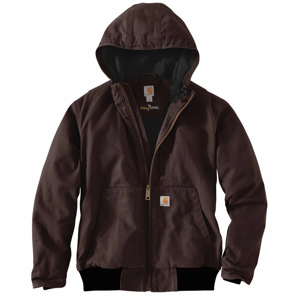 'Carhartt' Men's Full Swing® Armstrong Active Jac - Dark Brown 2 'Carhartt' Men's Full Swing® Armstrong Active Jac - Dark Brown - Image 2