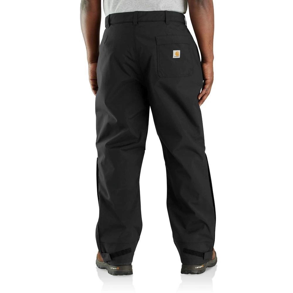 'Carhartt' Men's Storm Defender® Loose Fit Heavyweight Pant - Black 2 'Carhartt' Men's Storm Defender® Loose Fit Heavyweight Pant - Black - Image 2