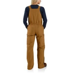 'Carhartt' Women's Loose Fit Duck Insulated Biberall - Carhartt Brown 6 'Carhartt' Women's Loose Fit Duck Insulated Biberall - Carhartt Brown -Carhartt Outlet Store 104694 BRN AVB WF22 b 1024x1024@2x