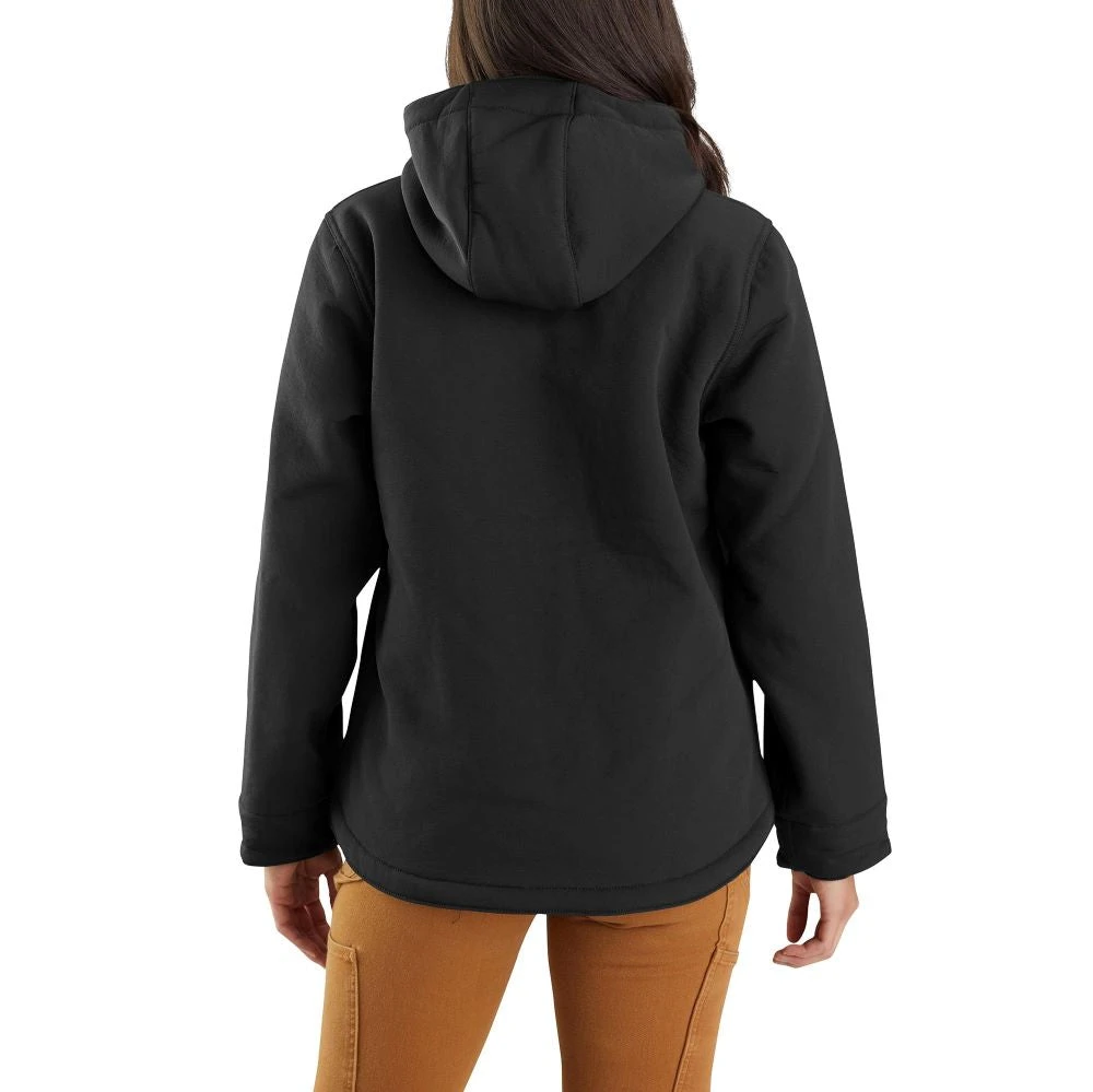 'Carhartt' Women's Super Dux Sherpa Lined Jacket - Black 2 'Carhartt' Women's Super Dux Sherpa Lined Jacket - Black - Image 2