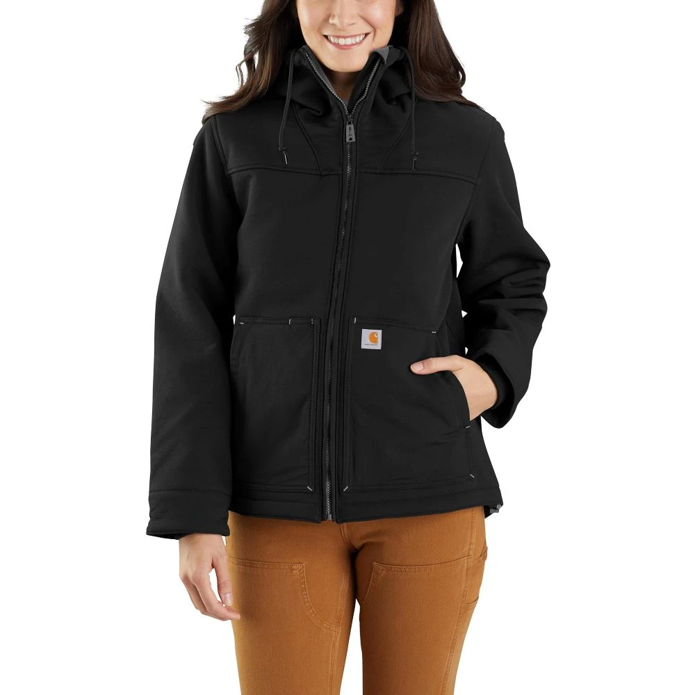'Carhartt' Women's Super Dux Sherpa Lined Jacket - Black 1 'Carhartt' Women's Super Dux Sherpa Lined Jacket - Black
