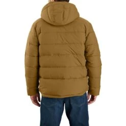 'Carhartt' Men's Montana Loose Fit Insulated Jacket-Level 4 Extreme Warmth Rating - Oak Brown -Carhartt Outlet Store 105474 B33 AVB MF22 b 1024x1024@2x