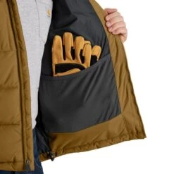 'Carhartt' Men's Montana Loose Fit Insulated Jacket-Level 4 Extreme Warmth Rating - Oak Brown -Carhartt Outlet Store 105474 B33 FI01 MF22 b 1024x1024@2x
