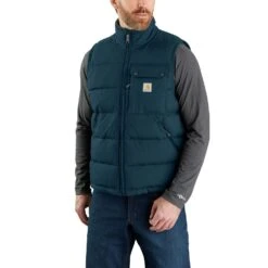 'Carhartt' Men's Montana Loose Fit Insulated Vest - Night Blue