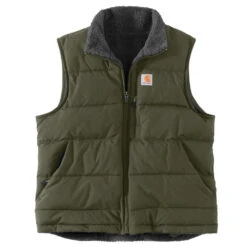 'Carhartt' Women's Montana Reversible Insulated Vest - Basil -Carhartt Outlet Store 105607 G72 WF22 e 1024x1024@2x