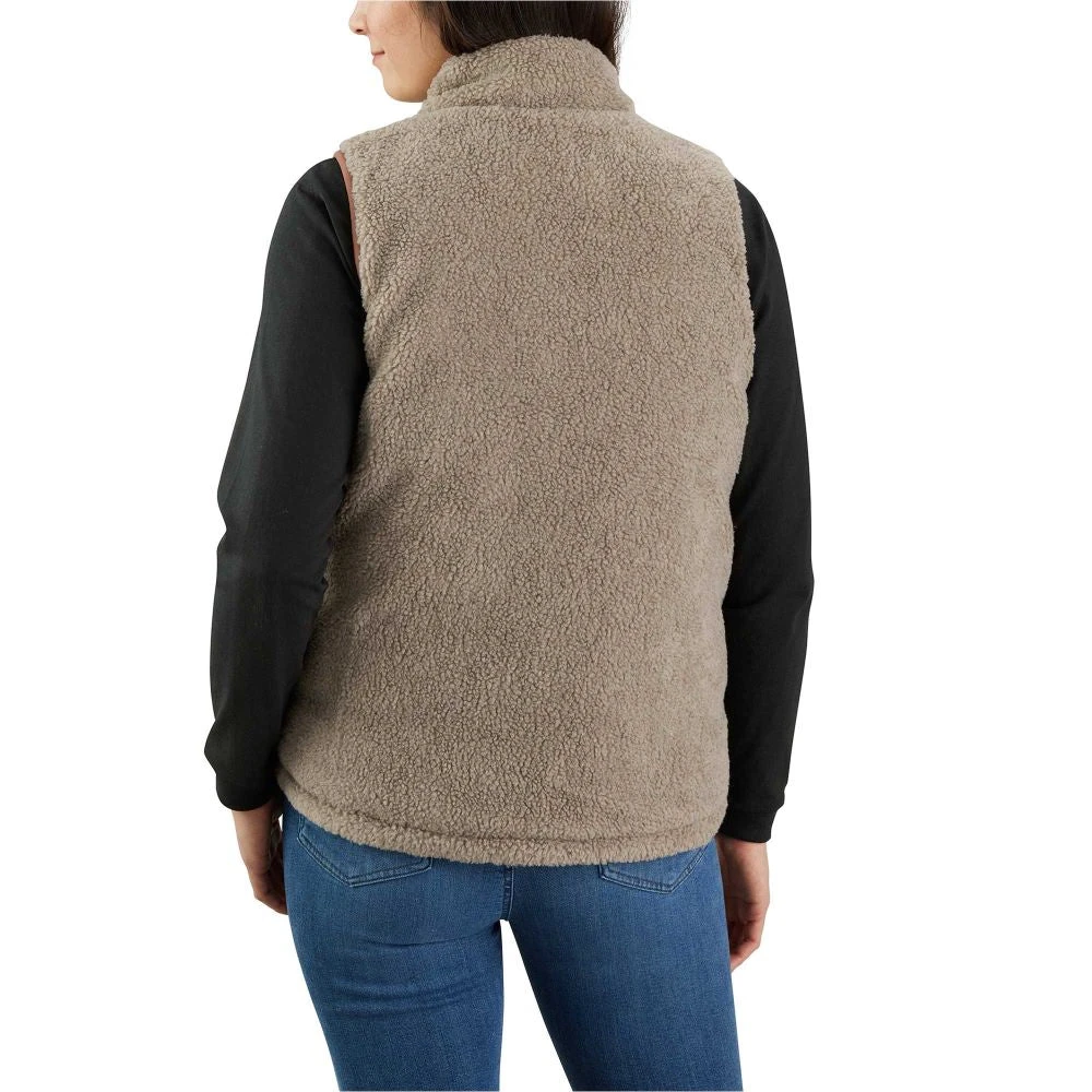 'Carhartt' Women's Montana Reversible Insulated Vest - Oak Brown 3 'Carhartt' Women's Montana Reversible Insulated Vest - Oak Brown - Image 3