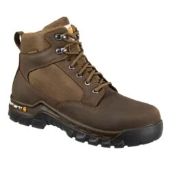 'Carhartt' Men's 6" Rugged Flex® EH WP Steel Toe - Chocolate Brown / Oil Tan -Carhartt Outlet Store FF6213 M1 1024x1024@2x