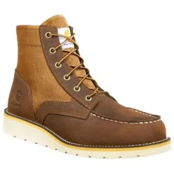 'Carhartt' Men's 6" Wedge EH Soft Toe - Brown -Carhartt Outlet Store FW6035 main 1024x1024@2x