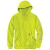 'Carhartt' Men's Midweight Logo Hoodie - Brite Lime