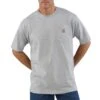 'Carhartt' Men's Loose Fit Heavyweight Pocket T-Shirt - Heather Gray
