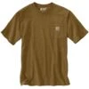 'Carhartt' Men's Loose Fit Heavyweight Pocket T-Shirt - Oiled Walnut Heather